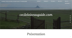 Desktop Screenshot of cecileloiseauguide.com